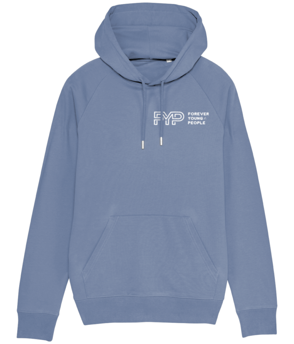 Forever Young People Hoodie in mid heather blue