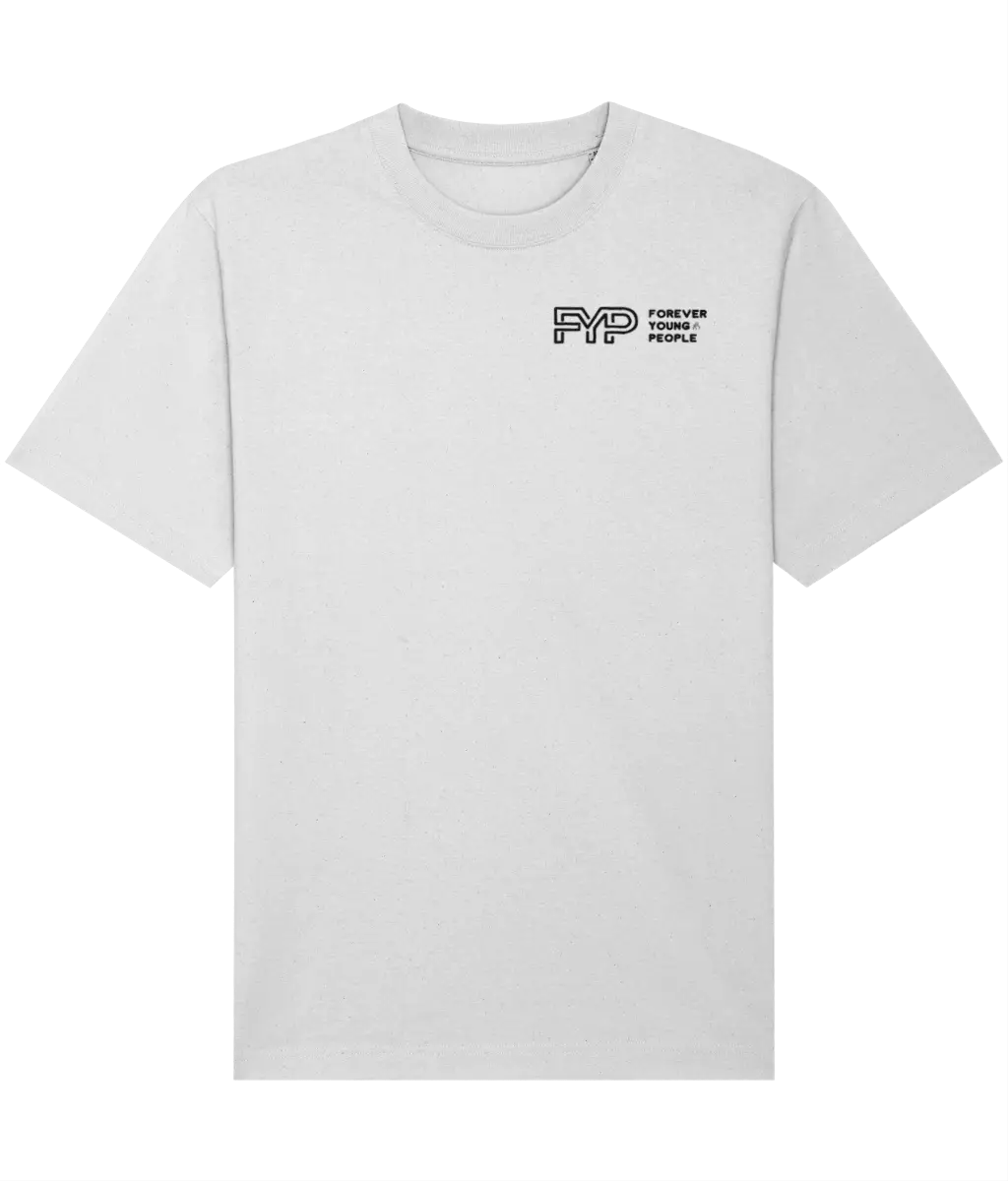 Forever Young People Relaxed Tee with Black Logo