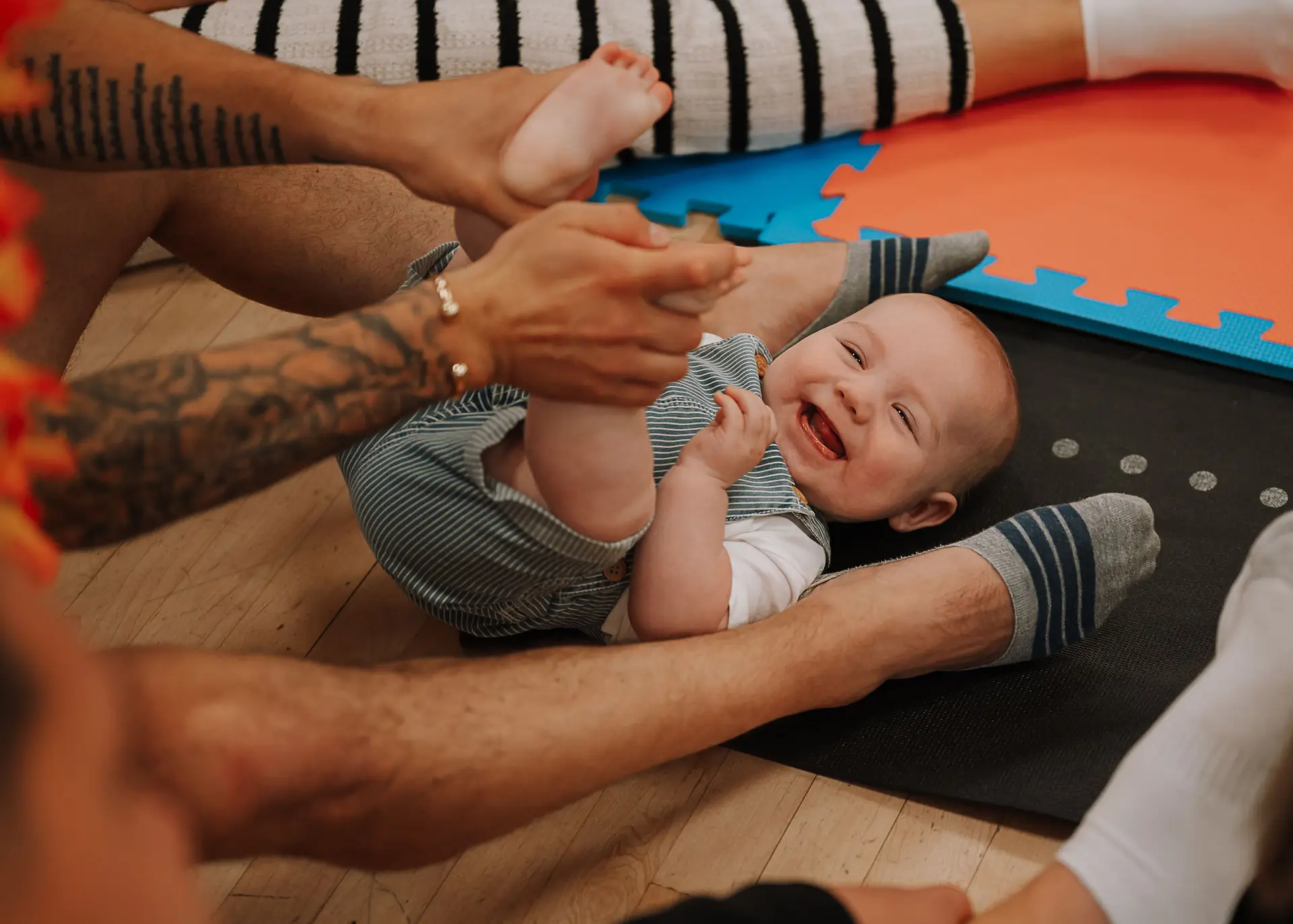 Non-Movers Dots mum and baby class run by Forever Young People