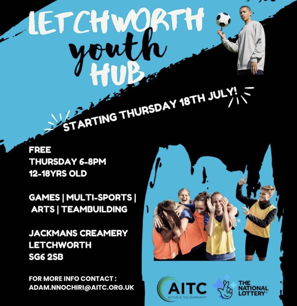 Letchworth Youth Hub run by Forever Young People